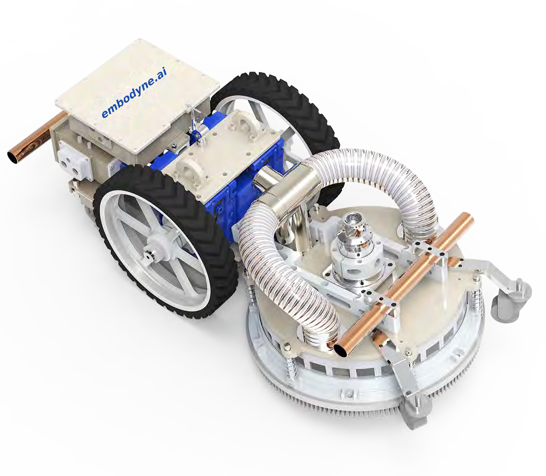embodyne.ai Compact UHP Hydroblasting Crawler MR-03