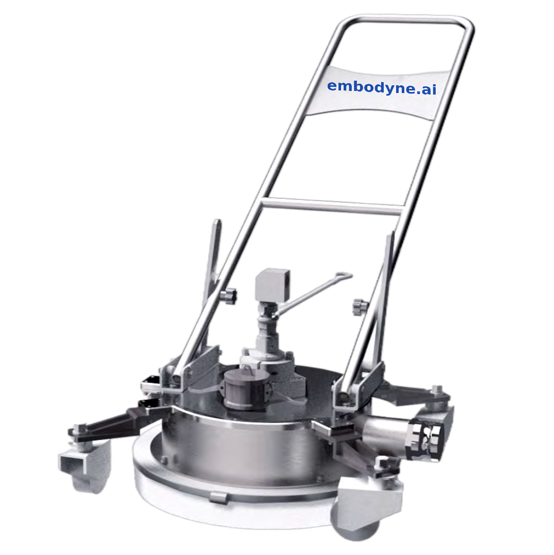 embodyne.ai Deck UHP Hydroblasting Cart MH-03
