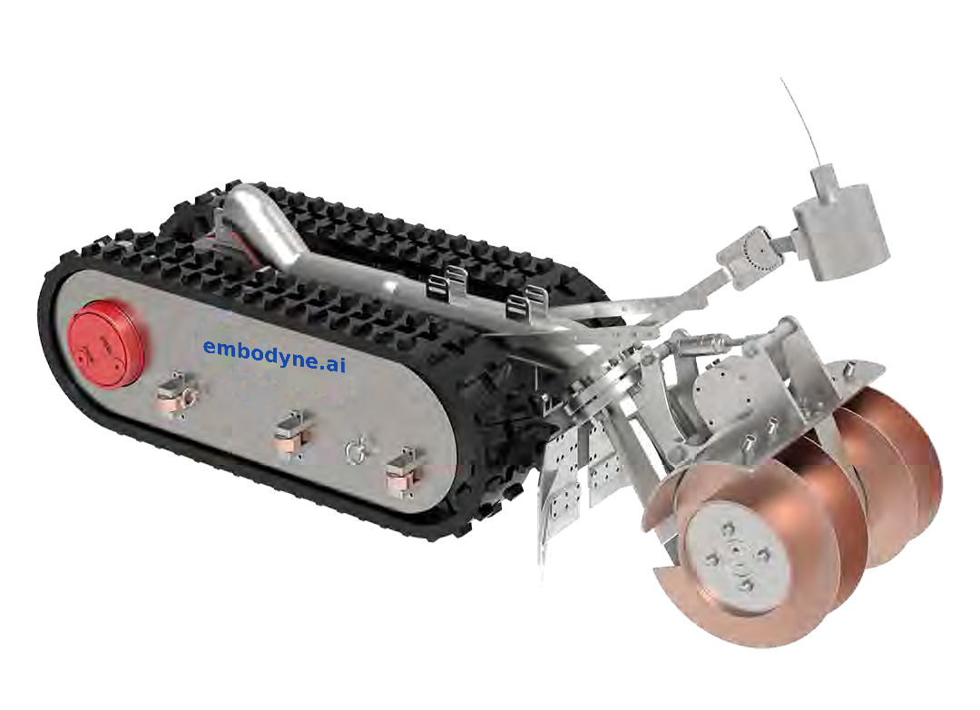 embodyne.ai Explosion-Proof Sludge Extraction Robot MSSR-100
