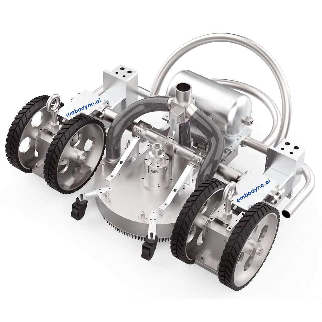 embodyne.ai Explosion-Proof UHP Hydroblasting Crawler MR-EX-03