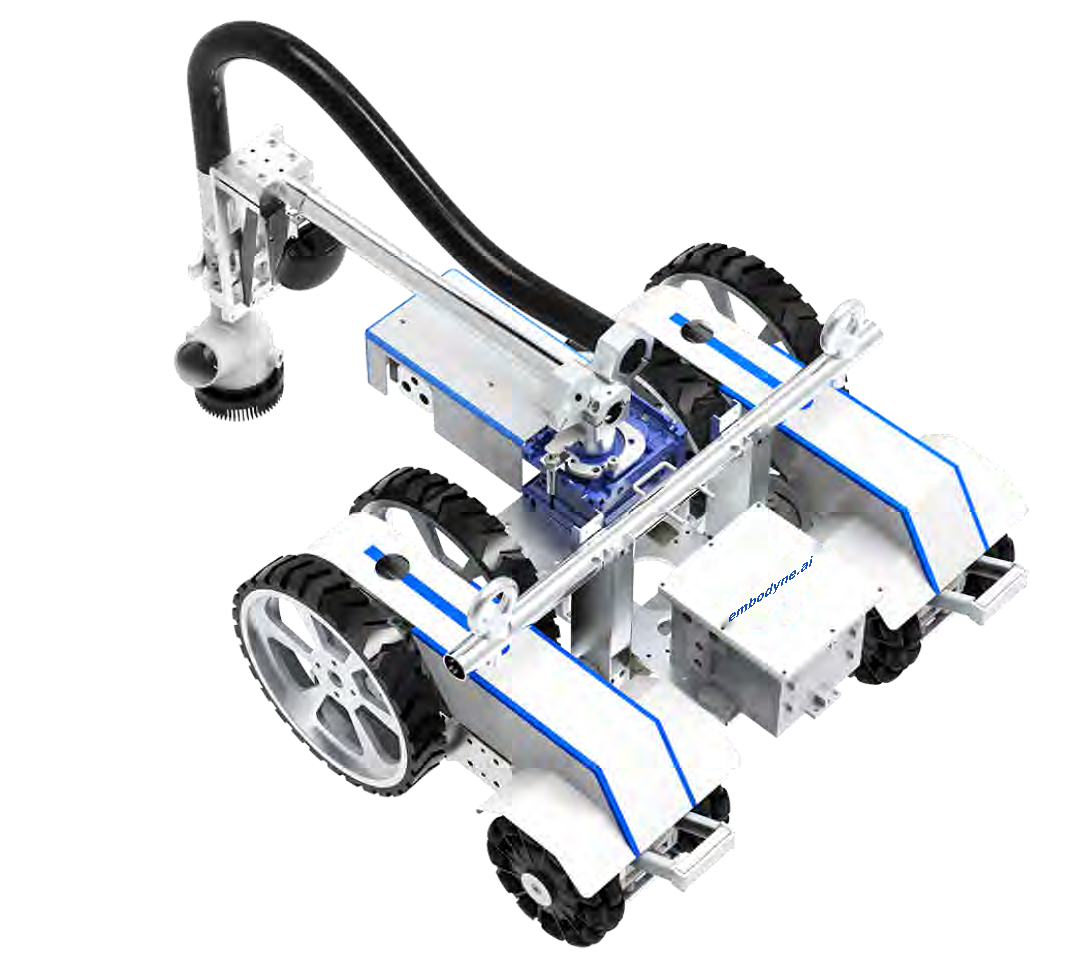 embodyne.ai Vacuum-Recovery Sandblasting Crawler M-04 R