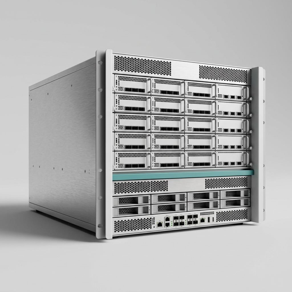 العقدة الفائقة لمسرع AI (10U)