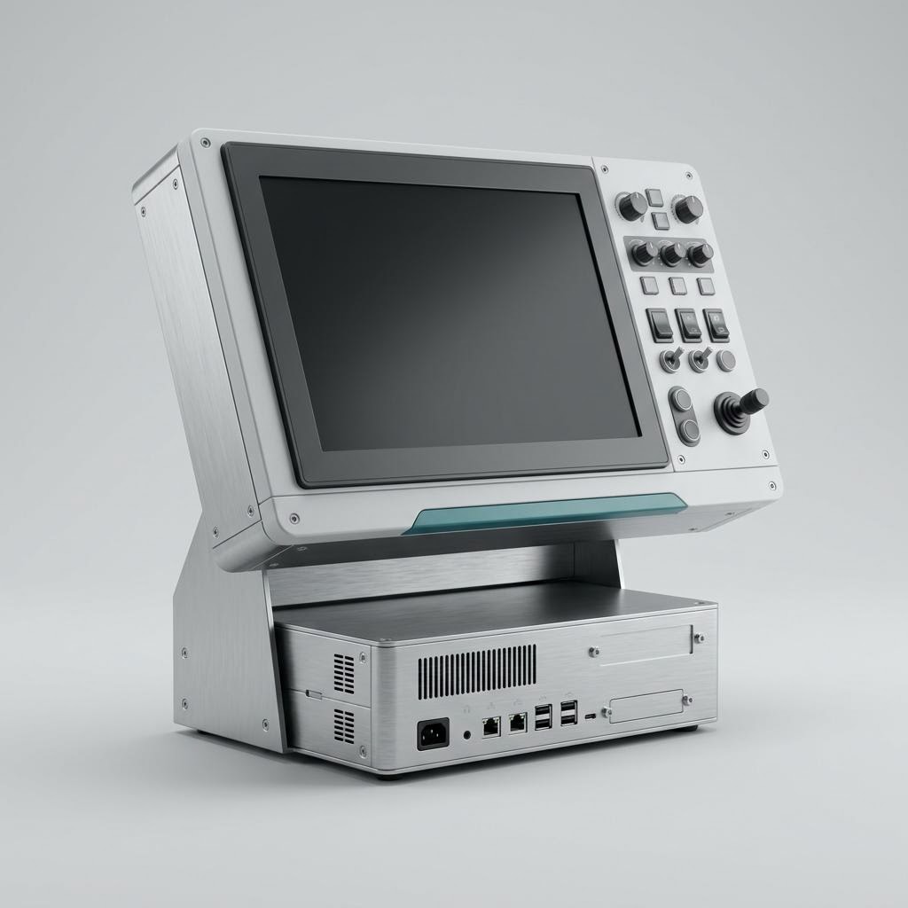Illustratives Produkt-Rendering von KI-Modell-Gateway