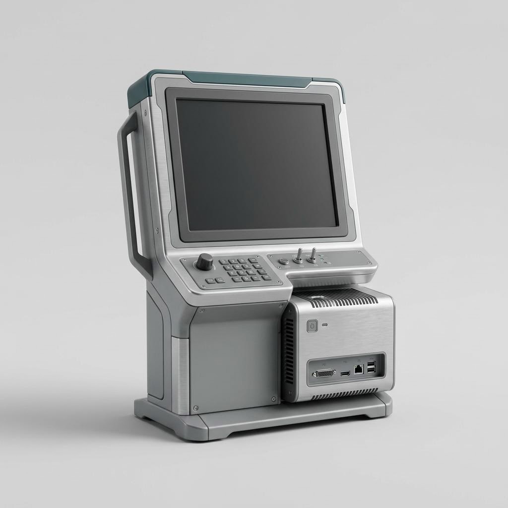 Illustratives Produkt-Rendering von HPC + KI-Cluster-Managementplattform