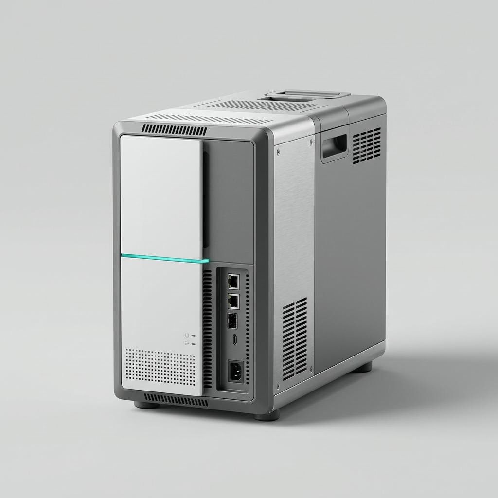 Illustratives Produkt-Rendering von On-Premise KI-Appliance