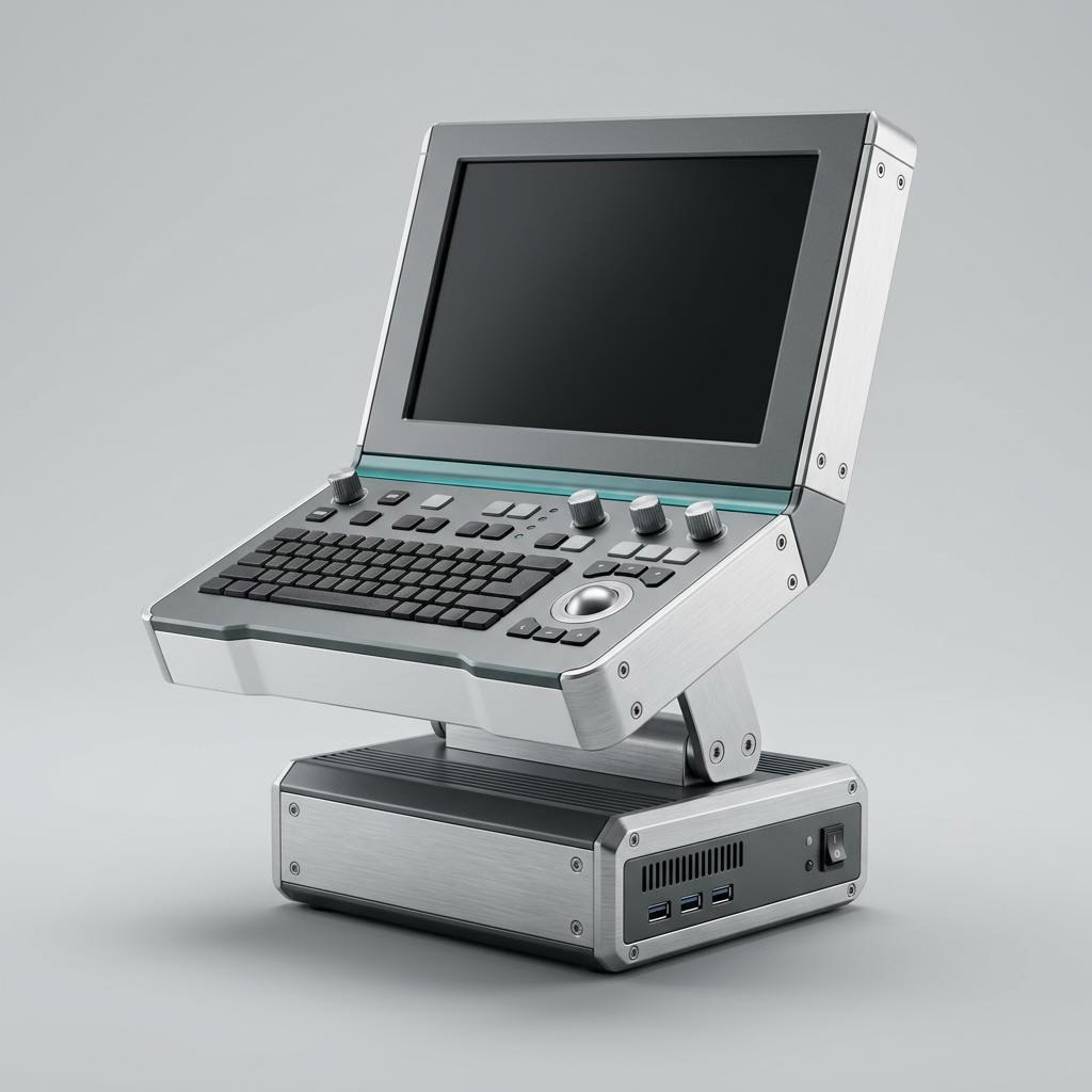Renderizado de producto ilustrativo de Plataforma de Software de Visión Artificial AI