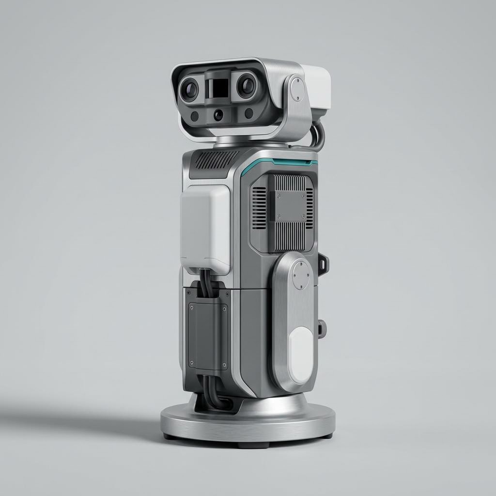 Renderizado de producto ilustrativo de Modelo fundacional de IA incorporada