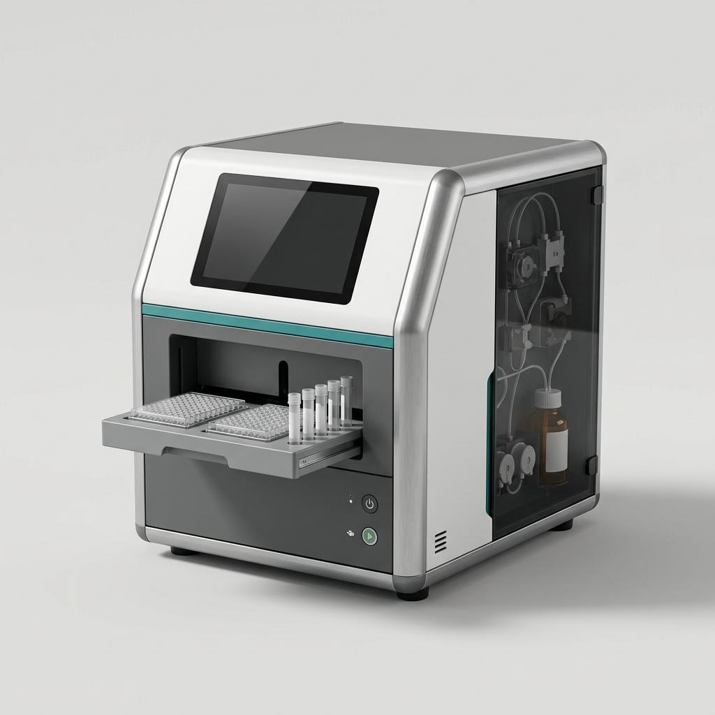 Illustratives Produkt-Rendering von Automatisierter Zellzähler