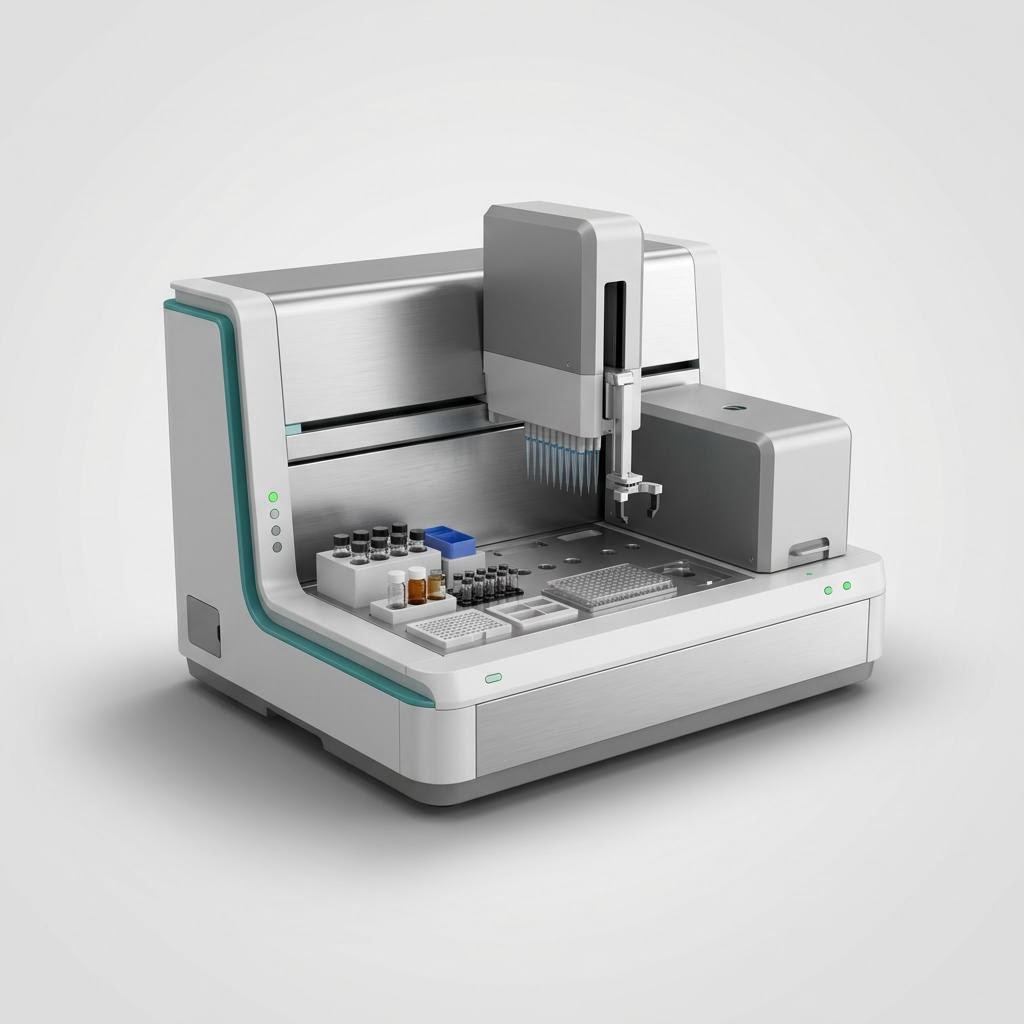 Illustratives Produkt-Rendering von Automatisiertes Probenvorbereitungssystem