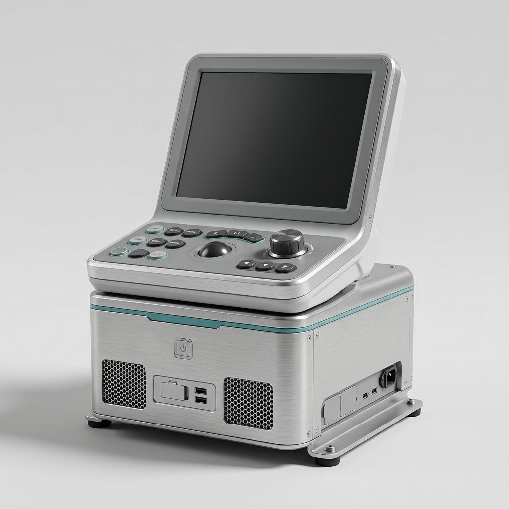 Illustratives Produkt-Rendering von Labor-Orchestrierungs- & Planungssoftware